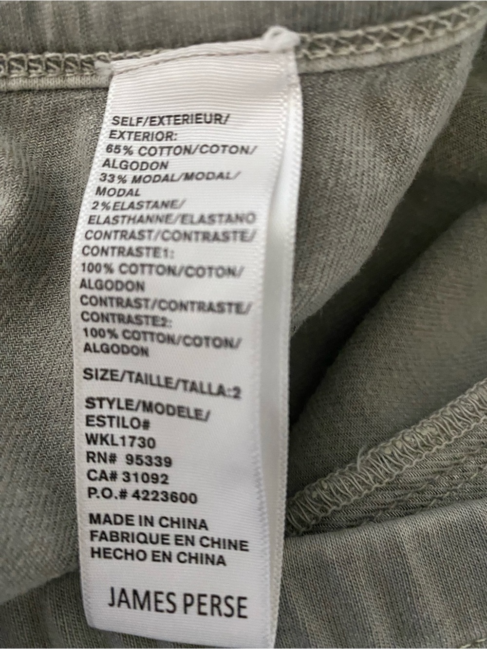 James Perse Soft Drape Pant - Picture 11 of 13